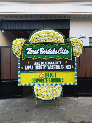 Papan Bunga Duka di Kepenuhan Hulu