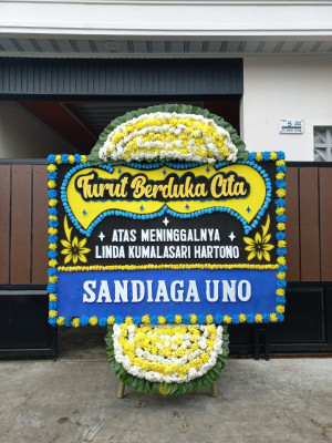 Papan Bunga Duka di Kepenuhan Hulu