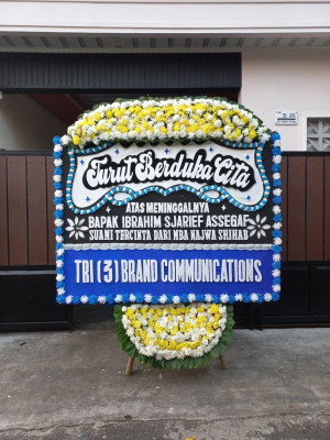 Papan Bunga Duka di Kepenuhan Hulu
